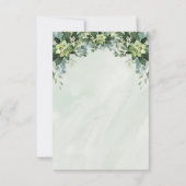 Agradecimientos estilo Verdor de la tarjeta Dankeskarte (Rückseite)