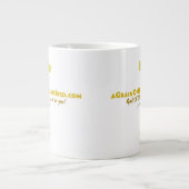 Agrainofmustardseed.com EST 2012 Jumbo-Tasse (Vorderseite)