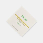 Agrainofmustardseed.com EST 2012 Serviette (Ecke)