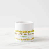 Agrainofmustardseed.com Logo Espressotasse (Vorderseite)