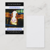 Agri Tourismus-landwirtschaftliche Visitenkarte (Vorne/Hinten)