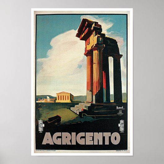 Agrigento Poster (Vorne)