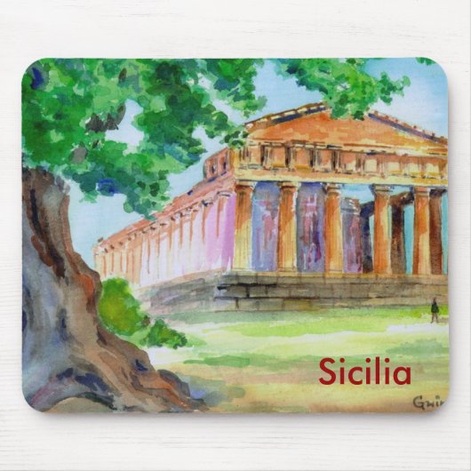 Agrigento Sizilien Mousepad (Vorne)