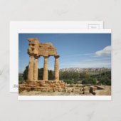 Agrigento, Sizilien Postkarte (Vorne/Hinten)