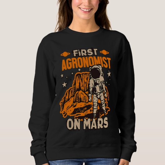 Agronom Astronaut Sweatshirt (Vorderseite)