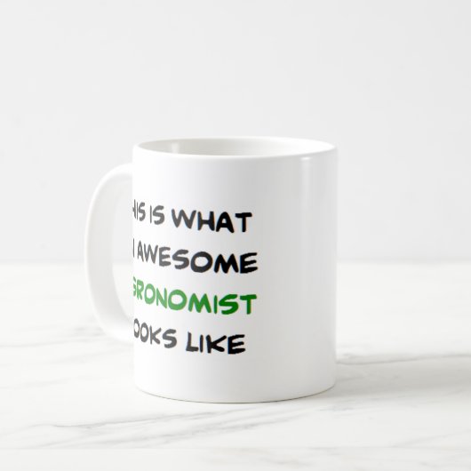 Agronom, phantastisch kaffeetasse (Vorderseite Links)