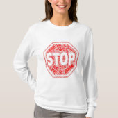 AGS - STOPP - LANGER T - SHIRT (Vorderseite)