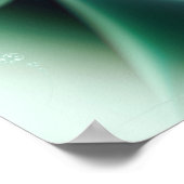 Agua Abstrakt Art Poster (Ecke)