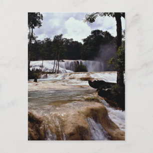 Agua Azul Wasserfälle, Chiapas Staat, Mexiko Postkarte