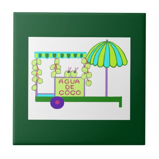 Agua de Coco Tile Fliese (Vorderseite)