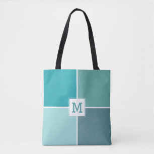 Agua deckt kundenspezifische Monogrammtaschen mit Tasche