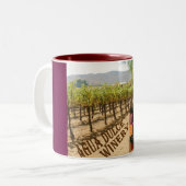 Agua Dulce Weinkellerei Zweifarbige Tasse (Vorderseite Links)