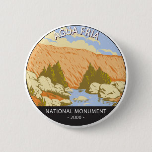 Agua Fria National Monument Badger Springs Canyon Button