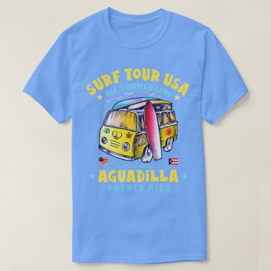 Aguadilla Puerto Rico T-Shirt (Design vorne)