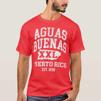 Aguas Buenas Puerto Rico XXL Athletisches Design 1 T-Shirt