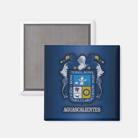 Aguascalientes Magnet (Vorderseite/Rückseite)