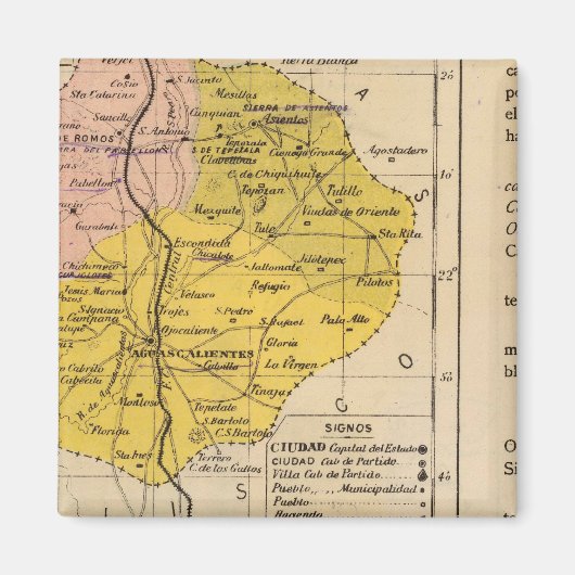 Aguascalientes, Mexiko 2 Magnet (Vorne)