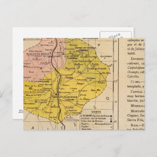 Aguascalientes, Mexiko 2 Postkarte (Vorne/Hinten)