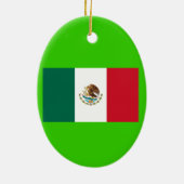 Aguascalientes*, Mexiko-Weihnachtsverzierung Keramik Ornament (Hinten)