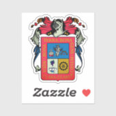 Aguascalientes (Staat) Wappen - MEXICO Aufkleber (Blatt)