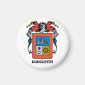 Aguascalientes (Staat) Wappen - MEXICO Magnet (Vorne)