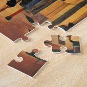 Agueda Regenschirm-Himmel Portugal Puzzle (Seite)