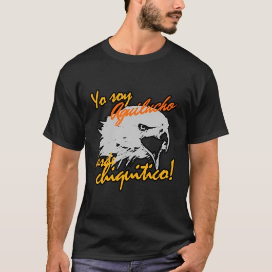 Aguilucho Desde Chiquitico Aguilas Cibaenas Baseba T-Shirt (Vorderseite)