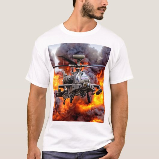 AgustaWestland Apache AH1 T-Shirt (Vorderseite)