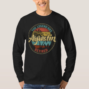 Agustin Legend hat die Personalisierte Pensionieru T-Shirt