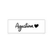 Agustina Custom Briefmarke Permastempel (Design)