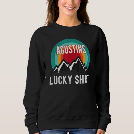 Agustins Lucky Sweatshirt (Vorderseite)