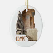 ÄGYPT Foto Collage Keramikornament (Rechts)