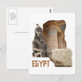 ÄGYPT Foto-Collage Postkarte (Vorne/Hinten)