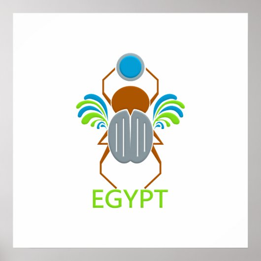 ÄGYPT-Plakat Poster (Vorne)