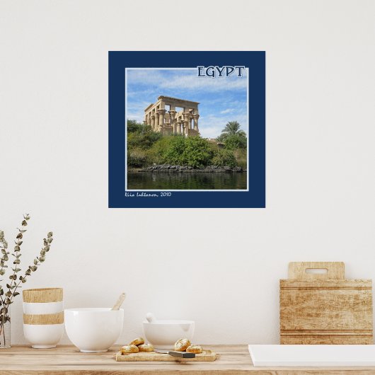 ÄGYPT-Plakat Poster (Küche)