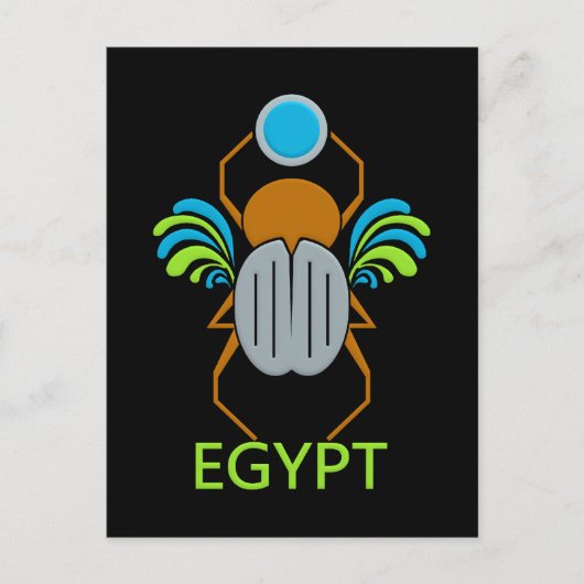 ÄGYPT-Postkarte Postkarte (Vorderseite)