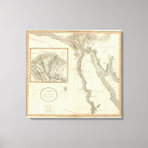 Ägypten 10 leinwanddruck