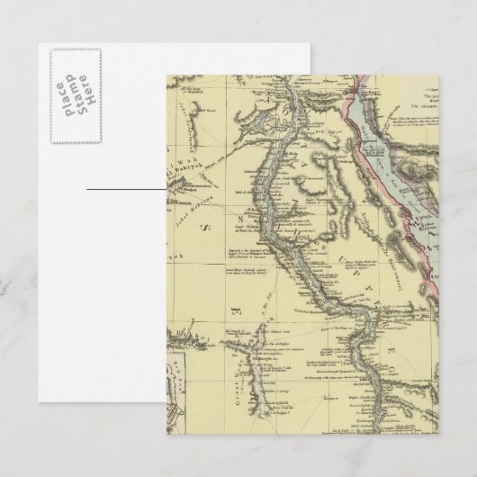 Ägypten 13 postkarte (Vorne/Hinten)