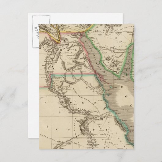 Ägypten 13 postkarte (Vorne/Hinten)