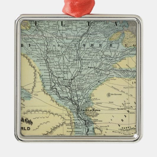 Ägypten 14 silbernes ornament (Vorne)