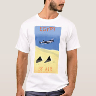 Ägypten 1930er Jahre Air Travel T-Shirt. T-Shirt