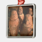 Ägypten, 26. Dynastie Canopic-Gläser gefunden in A Silbernes Ornament (Links)