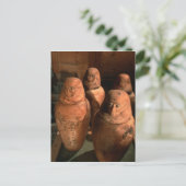 Ägypten, 26. Dynastie, kanopische Gläser in Abu Postkarte (Stehend Vorderseite)