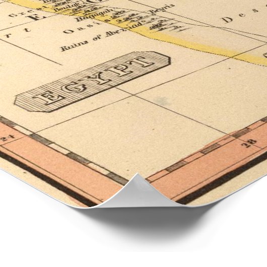 Ägypten 2 poster (Ecke)