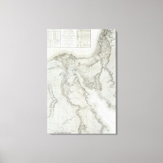 Ägypten 3 leinwanddruck (Vorderseite)