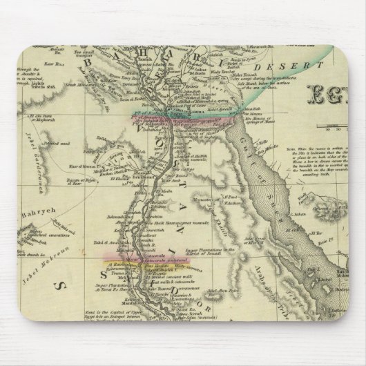 Ägypten 3 mousepad (Vorne)