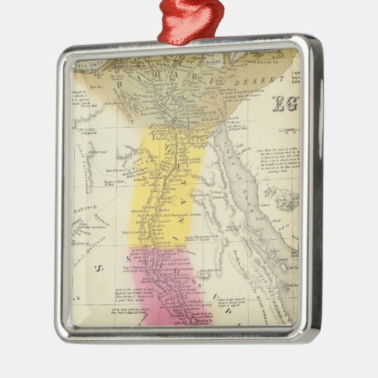 Ägypten 6 ornament aus metall (Links)