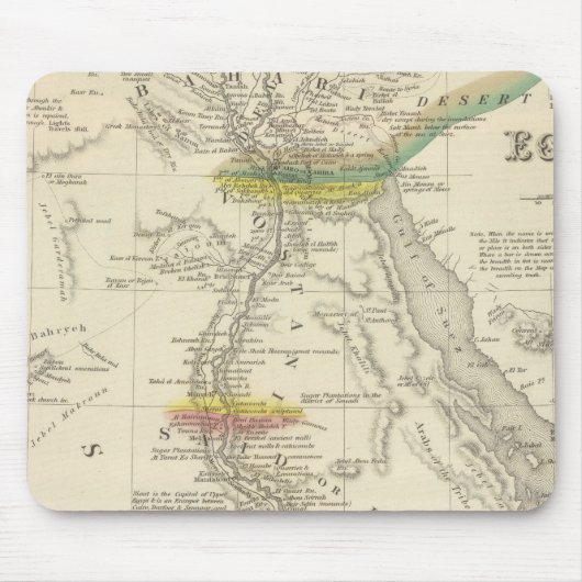 Ägypten 7 mousepad (Vorne)