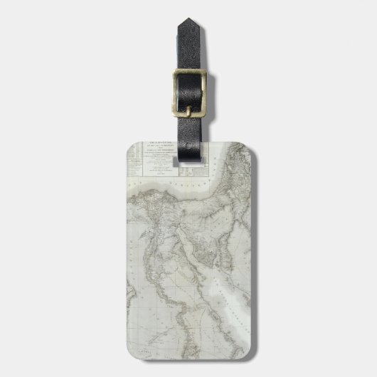 Ägypten 8 gepäckanhänger (Vorderseite vertikal)