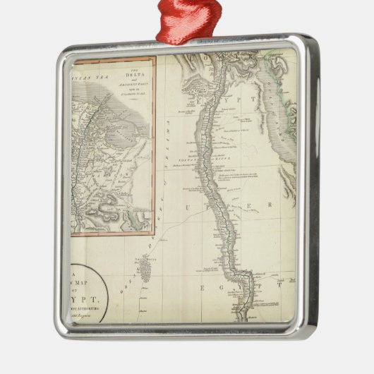 Ägypten 8 silbernes ornament (Links)